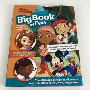 Disney Junior Big Book Of Fun Comics Activities Sofia Mickey Mouse McStuffins